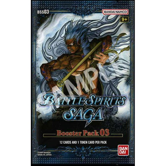 BATTLE SPIRITS SAGA CARD GAME: SET 03: AQUATIC INVADERS BOOSTER PACK [BSSB03]
