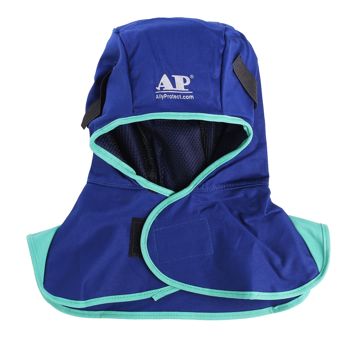 Neck Shoulder Protection Cover Almencla 2 Pack Blue Flame Retardant Welding Hood//Match All Kinds of Welding Helmets