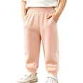 thumbnail image 2 of THJRPQJFD Kids Boys Stripe Track Pant Cute Joggers Pants Elastic Waist Athletic Trousers Hiking Pants Pull On Sweatpants Running Trousers with Pockets, 2 of 4