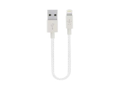 Ipad Grey 3m 9.8' F8J023yw3M-G For Iphone Belkin Lightning To Usb Cable Ipod 