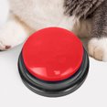 thumbnail image 1 of Zumbador de respuesta de plástico portátil multipropósito para herramienta de entrenamiento de mascotas (rojo) Wdftyju Libre de BPA, 1 of 2