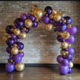 thumbnail image 4 of Globos CVPARTYON 60 piezas 12" látex morado oscuro, 4 of 6