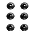 thumbnail image 2 of Eigraketly 1 unidad de cabeza de bastón de senderismo, protectores de bastones de senderismo de goma negra duradera, bastón telescópico Escalada serie 3, 2 of 6