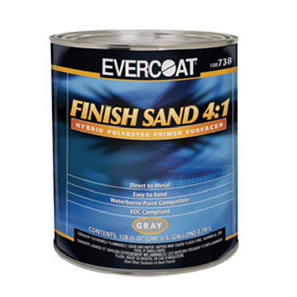 Fibre Glass-Evercoat FIB-738 Finish Sand 4 - 1 Hybrid Polyester Primer Surfacer