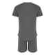 thumbnail image 4 of Conjuntos cortos Cagnkofi para hombre, conjuntos de 2 piezas, chándales de verano, camisetas y pantalones cortos casuales de manga corta con cuello redondo, chándal, 4 of 5