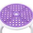 thumbnail image 3 of HOOWIFFY Tabouret Roulant en Plastique Flexible et Pratique avec Roues Tabouret Bas Rond pour Usage Domestique, 3 of 7