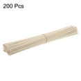 thumbnail image 3 of Wooden Dowel Rods,50cm/20" Round Dowel Rod Wood Sticks,4mm/0.16" Stick,200 Pack, 3 of 6