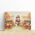 thumbnail image 3 of Happy Thanksgiving Alaskan Malamute Give Thanks Fall Beanie Scarf Welcome Horizontal Matte Canvas Poster Alaska Mal Dog Lovers Gifts Wall Art Home Decor - 00020, 3 of 5