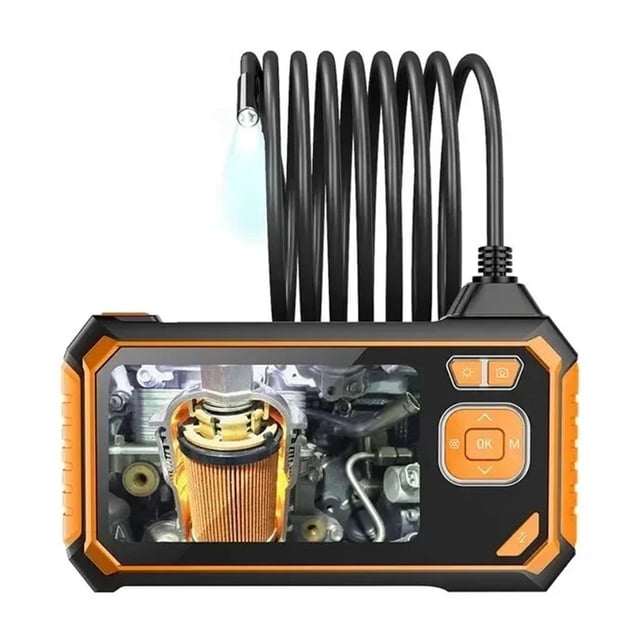 HD1080P Industrial Endoscope 4.3 Inch IPS Screen Camera 8mm Rigid Borescope ,Easily Maneuver