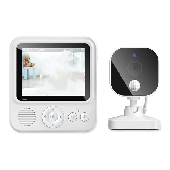 Video Baby Monitor, Baby Camera, Display and App Control,Long Range,2 Way Talk,Auto Night Vision,Sound Alert