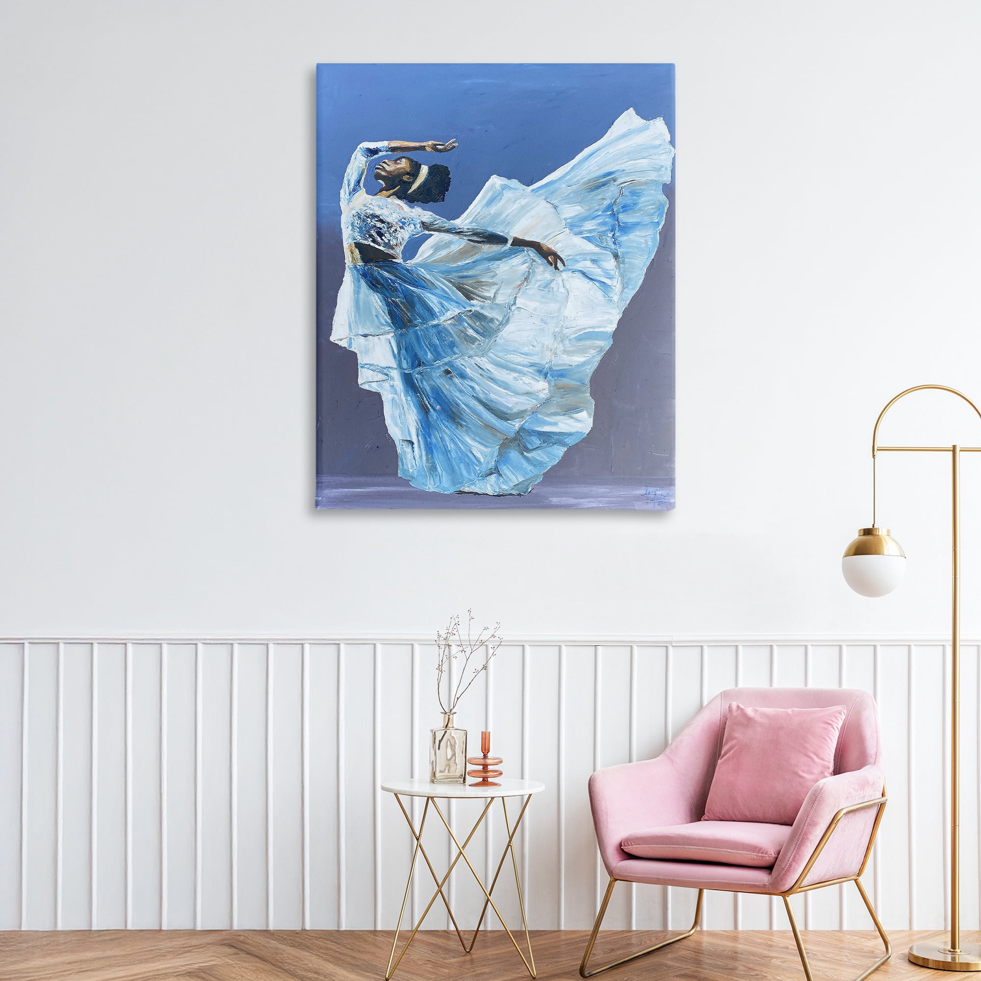 Stupell Industries Young Queen Dancer Canvas Wall Art, design by Lauren Luna