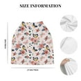 thumbnail image 6 of Fotbe Rose Flowers Pattern Car Seat Covers for Babies, Nursing Breastfeeding Cover Carseat Canopy, Soft Stretchy Carrier Cover, 6 of 9