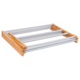 Wooden Clothes Drying Rack 3 Tier WaterResistant Bamboo Wood Fully Assembled Collapsible