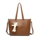 thumbnail image 1 of White Bolsos grandes populares otoño e invierno nuevo bolso de mano de cuero suave bandolera de hombro, 1 of 2