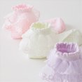 thumbnail image 4 of Ruffle Ankle Socks Kids Cotton Double Lace Turn Cuff Sock for Girls Cute Frilly Dress Socks for 1-16 Years Little Girls Socks Size 7-9 Years, 4 of 4