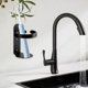 thumbnail image 4 of Estante de pared para baño sin agujeros para el hogar, estante para botellas, estante para vasos y cepillos de dientes, soporte colgante de aluminio multifuncional con soporte resistente Akmoler, 4 of 9