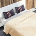 thumbnail image 5 of Yayeee Pillowcase Standard Size Set of 2 Satin Wrinkle Resistant Pillow Case, Cartoon Candy, 5 of 8