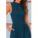 thumbnail image 5 of Mono Enterizo PRETTYGARDEN sin Mangas con Cuello Simulado en Azul, 5 of 8