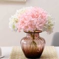 thumbnail image 4 of Toystoory Paquete de 10 cabezas de flores artificiales para el hogar, comedor, Bar, cumpleaños, graduación, boda, centros de mesa, decoración, ramos de Flores artificiales Blanco Toystoory HA066906-02, 4 of 6