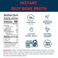 thumbnail image 2 of Bone Broth Instant Powdered Beverage Mix, Chicken & Beef, Variety Pack of 32, 16 Chicken & 16 Beef - 15g Sticks, 10g Protein, Keto & Paleo Friendly, 2 of 5
