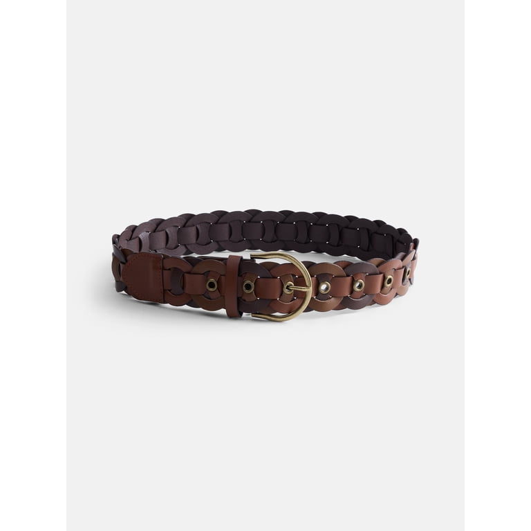 Scenario Women's Multi Looped Belt, Brown photo 1