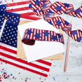 thumbnail image 5 of Independence Day Decorative Supplies Flag Ribbon Red Blue And White Flag Decorative Ribbon Pendant Outdoor Event Tent, 5 of 5