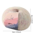 thumbnail image 2 of Hand Knitting Mohair Yarn for Crochet, Fluffy Silky Lace Weight Fuzzy Yarn for Knitting Needles, for Lightweight Sweater Scarf Shawl Wrap Projects, 2 of 5