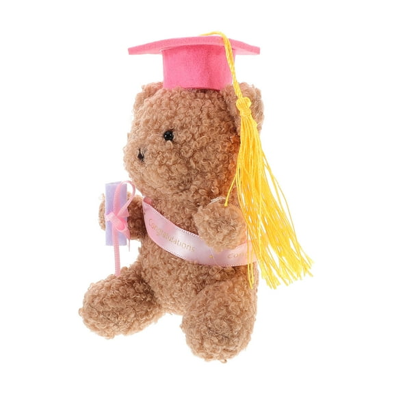 Masteelf . Bear Memorial Cute Stuffed Animal Graduation Plush Toy