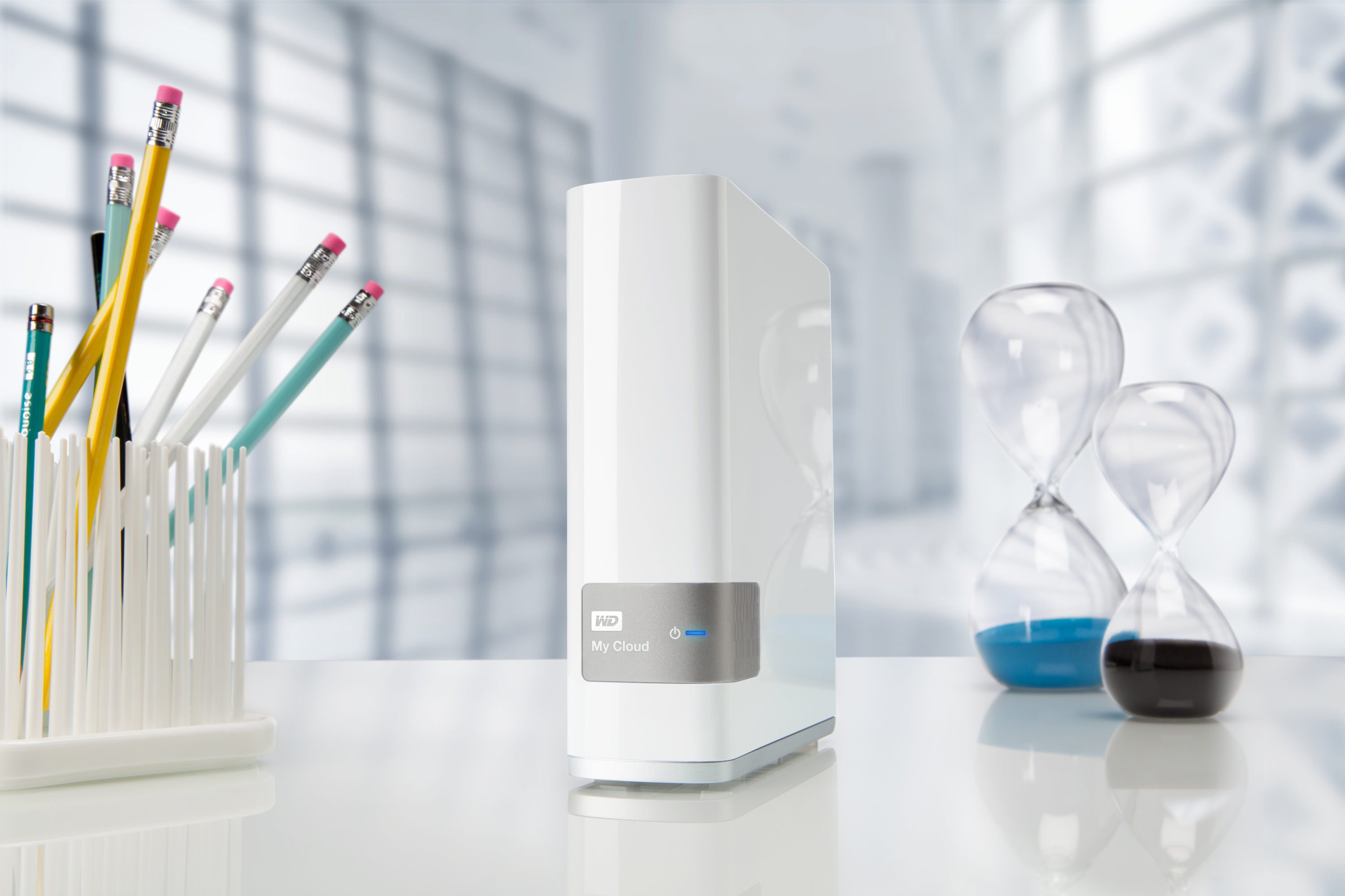 WD 3TB My Cloud Personal Network Attached Storage - NAS - WDBCTL0030HWT-NESN