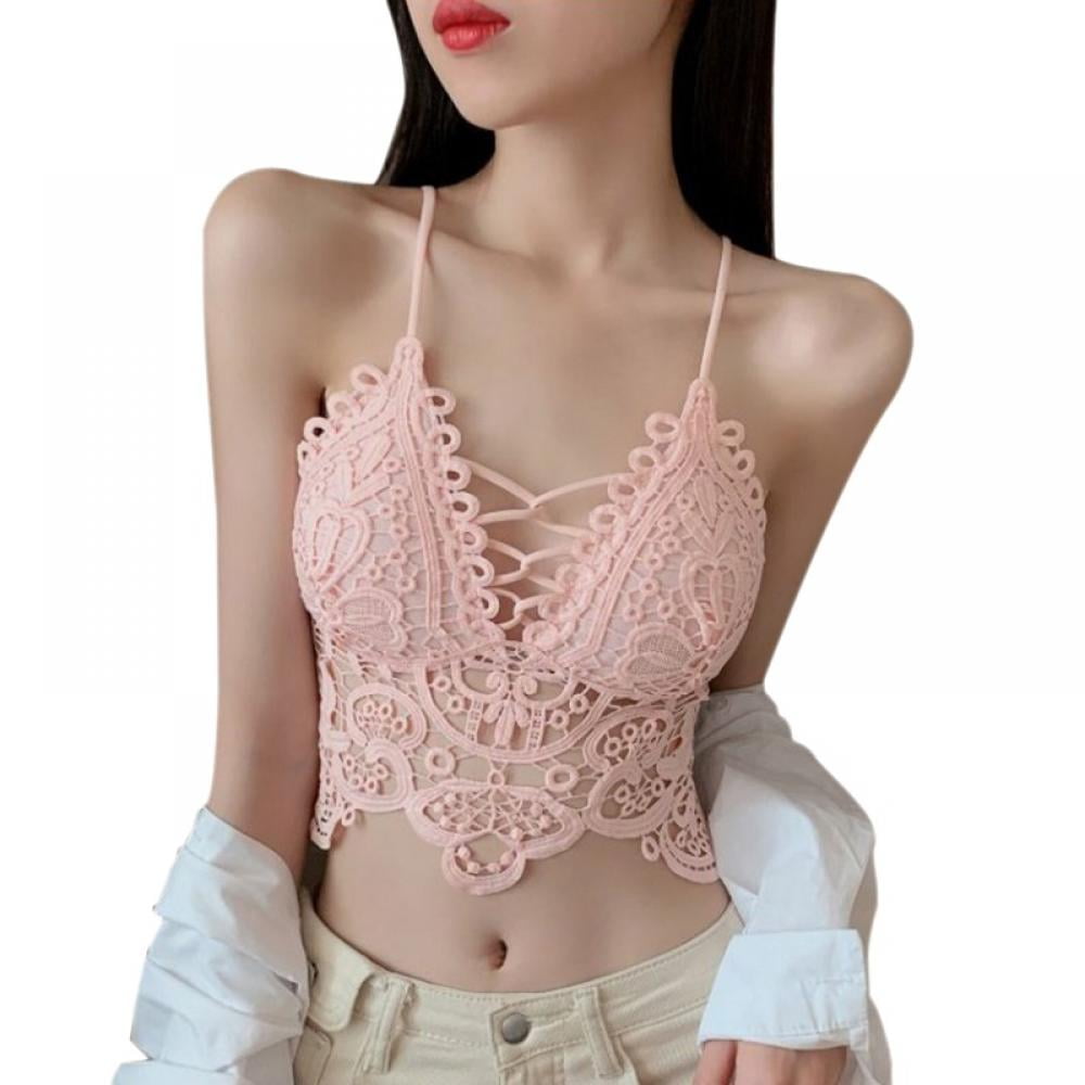 Front Closure Bra With Floral Lace Lift Stretch 5d Shaping Seamless Bra  Push Up Full Coverage
