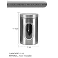 thumbnail image 4 of Contenedores de Acero Inoxidable LING HAO Juego de 3 Botes Con Tapas y Ventanas Transparentes, 4 of 5
