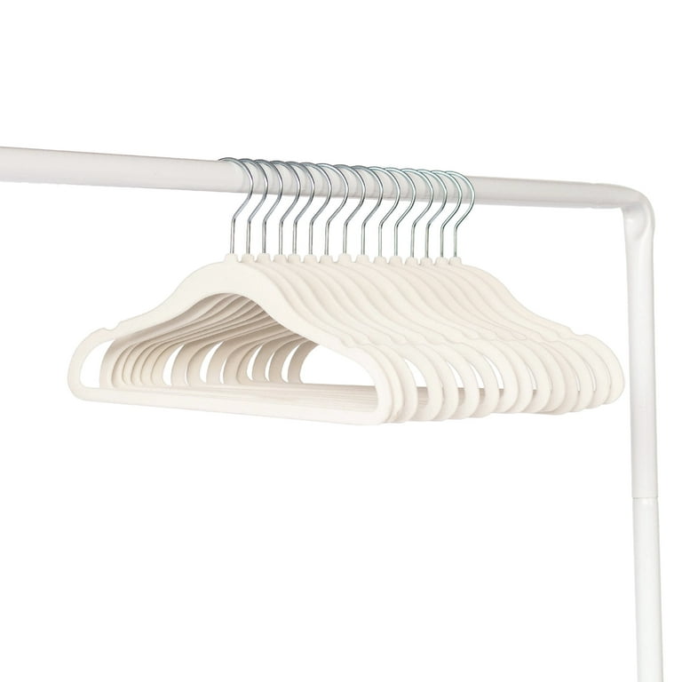 10/20pcs Velvet Hangers Non-Slip Rotin Baby Clothes Hangers