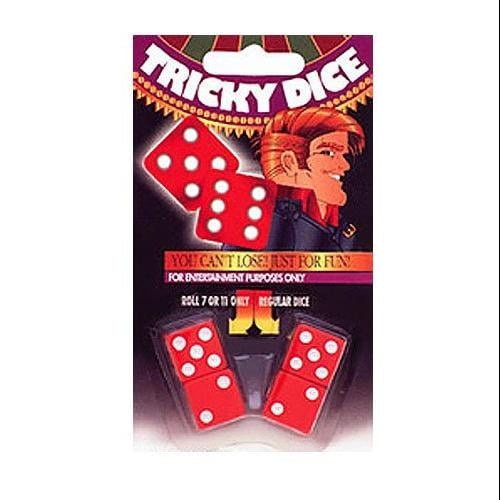 2 Trick Die Always 7-11 Set Of Four Dice Trick Dice Magic Trick 
