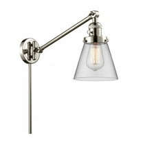 Innovations Lighting - Cone - 1 Light Swing Arm Wall Sconce In Industrial
