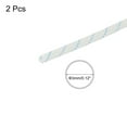 thumbnail image 2 of Vidrio Fibra Manguito Aislamiento Tubería, Protección Manguito Tubería 3mm/0,12 Pulgadas IDx1m/3,28 Pies para Cable Alambre Envoltura, Paquete de 2, 2 of 7