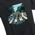 thumbnail image 3 of The Beatles - Abbey Road Classic Blue Letters - Women's Short Sleeve Graphic T-Shirt, 3 of 6