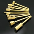 thumbnail image 6 of Jiaroswwei Drill Bit Golden tone Abrasion Resistance Carbide Nail Drill Bits for Home, 6 of 8
