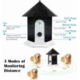 thumbnail image 2 of Stop Dogs Excessive Barking Device with No Shock Pet Dog Ultrasonic Anti Barking Stop Bark Birdhouse Shape Outdoor Waterproof Dogs Training Repeller Control Tool Device, 2 of 7