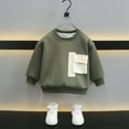 thumbnail image 6 of XBASW Toddler Kids Boys Sweatshirt Pullover Long Sleeve Sweatsuit Tops Fall Winter Knit Tops for 2-12 Years, 6 of 6