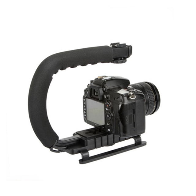 C Shaped Stabilizer Camera Handheld Stabilizer Handheld Stabilizer Handle Grip With Accessory Mount For Camera Camcorder DSLR DV Video