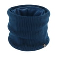 thumbnail image 4 of Winter Knitted Neck Warmer Scarf, Double Layer Lined Thermal Gaiter for Cold Weather, Ski Cycling, Unisex Circle Loop Scarf for Men Women, 4 of 4