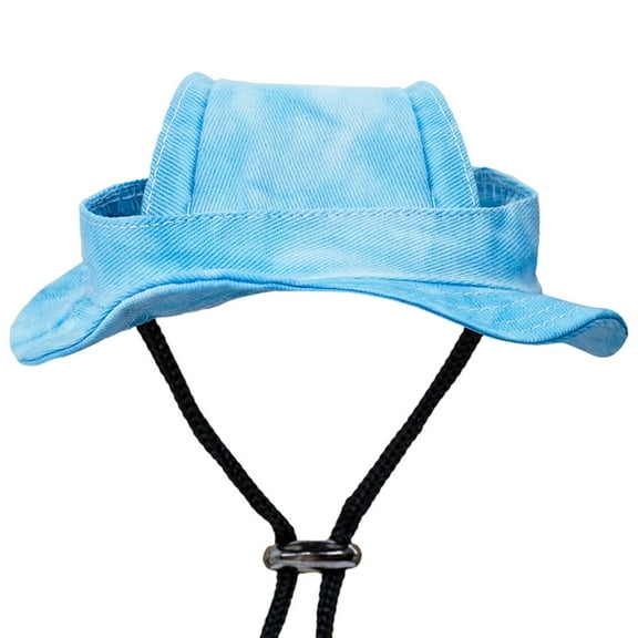 Dog Sun Hat Shield Summer Outdoor Pet Accessories With Extended Brim Eye Face Coverage