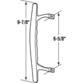 thumbnail image 5 of G.A.S Hardware Standard Pull Chrome Handle for Sliding Glass Doors with Patio Glass Screen, 5 of 7