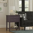 thumbnail image 2 of Desert Fields Eclectic Boho Accent Table with 2 Drawers, Purple, 2 of 7