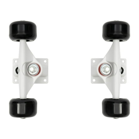 Aluminum Alloy Skateboard Truck Combo Set Cruisers Wheels with Skateboard Truck
