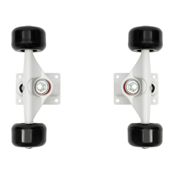 Aluminum Alloy Skateboard Truck Combo Set Cruisers Wheels with Skateboard Truck