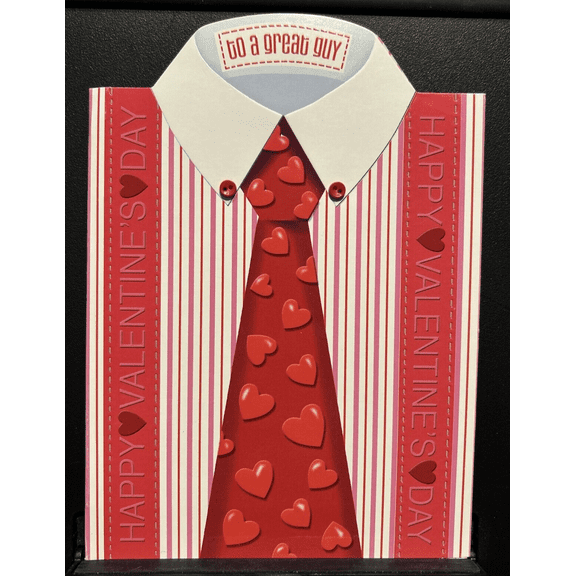 For a Great Guy on Valentine's Day Greeting Card w/Envelope