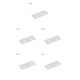 thumbnail image 1 of Advancent Ganchos de baño Recableght, perchero de pared autoadhesivo, estante adhesivo de plástico sin rastro para estante de cocina, estante de Type2 NO2 Advancent CBP259583, 1 of 6