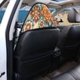 thumbnail image 4 of Uorisanigo Mandala Floral Car Seat Cover Protector Front Seats Only Waterproof Sweat Absorbent Car Seat Towel Cover Universal Fit High Back Seat Covers for Cars Women Men, 4 of 6