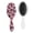 White-276, variant on Cheetah Leopard Spot Hair Brush, Fashion Detangler Paddle Comb for Wet Dry Hair, All Hair Types, Girls Women Boys Gift, Comfortable Grip, Travel Ready Hairbrush with Stylish Print